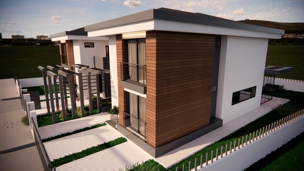 Edirne Villa Projesi — Proje görseli görselleştirmesi