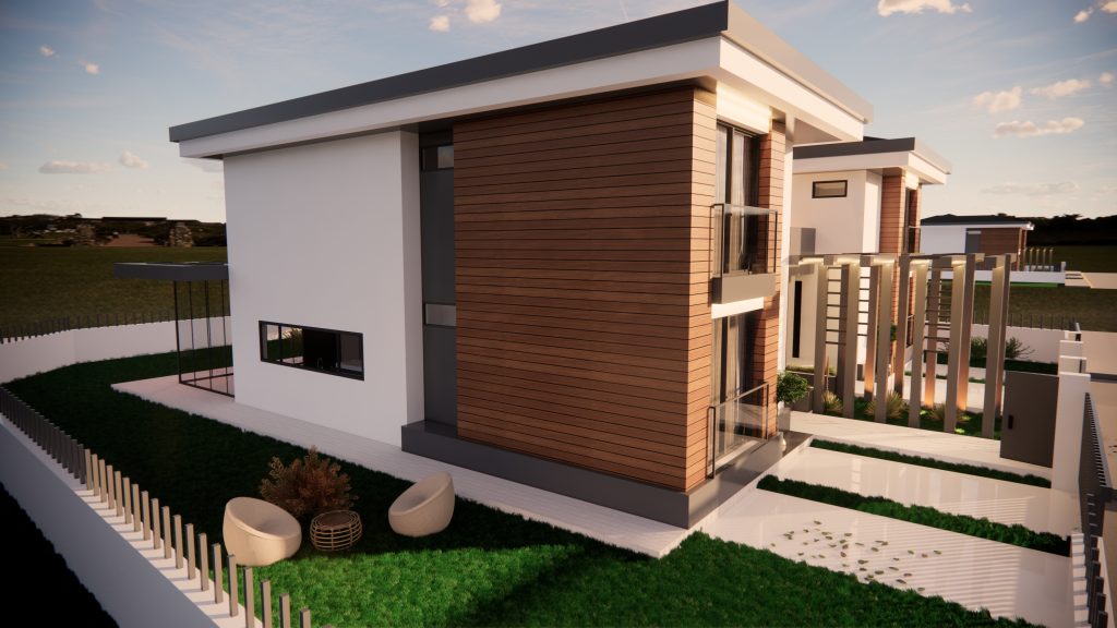 Edirne Villa Projesi — Proje görseli görselleştirmesi