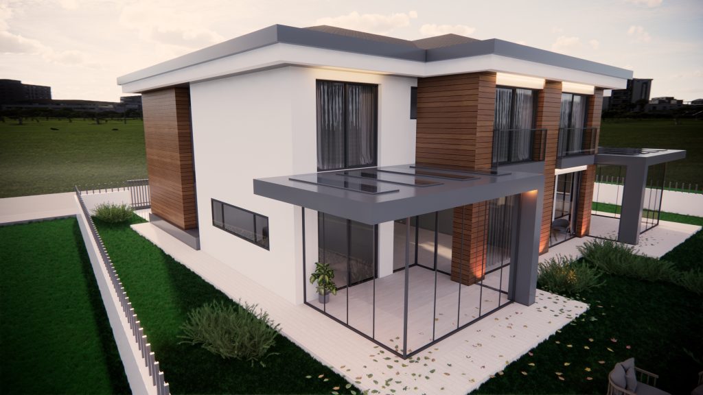 Edirne Villa Projesi — Proje görseli görselleştirmesi