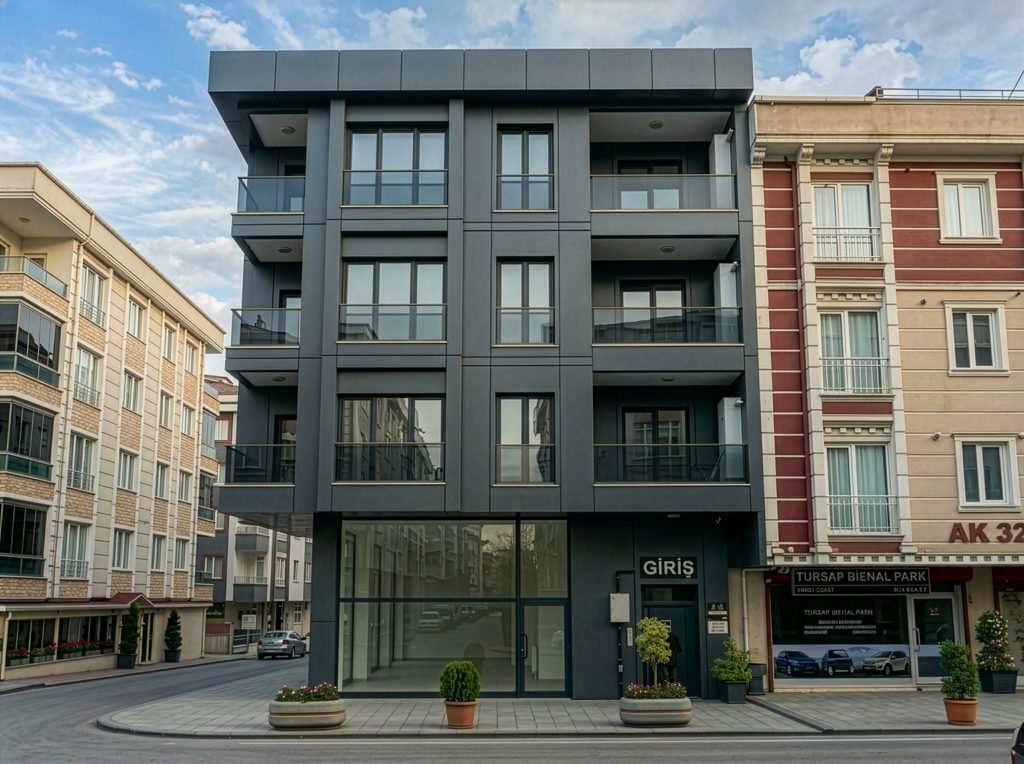 Arnavutköy İş Merkezi — Proje görseli görselleştirmesi