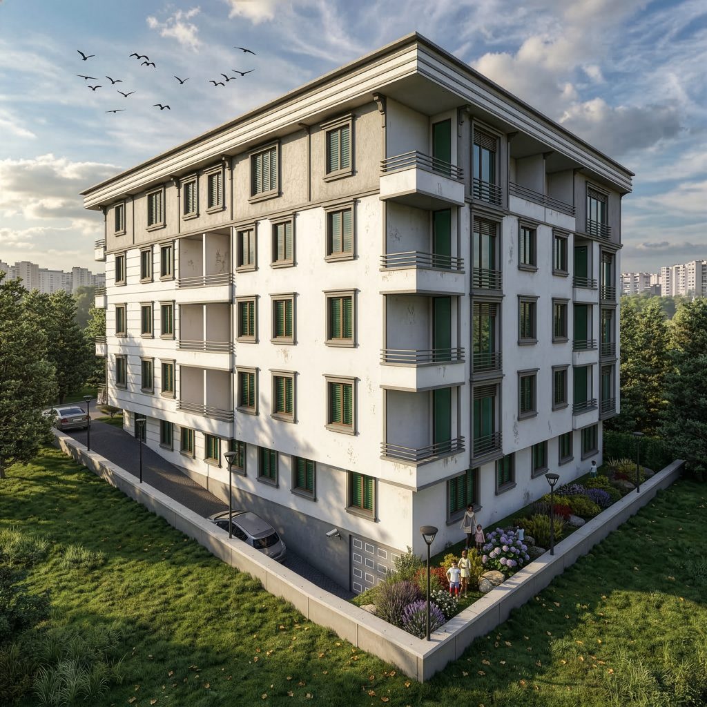 Hadımköy Kıraç Apartmanı — Mimari yaklaşım