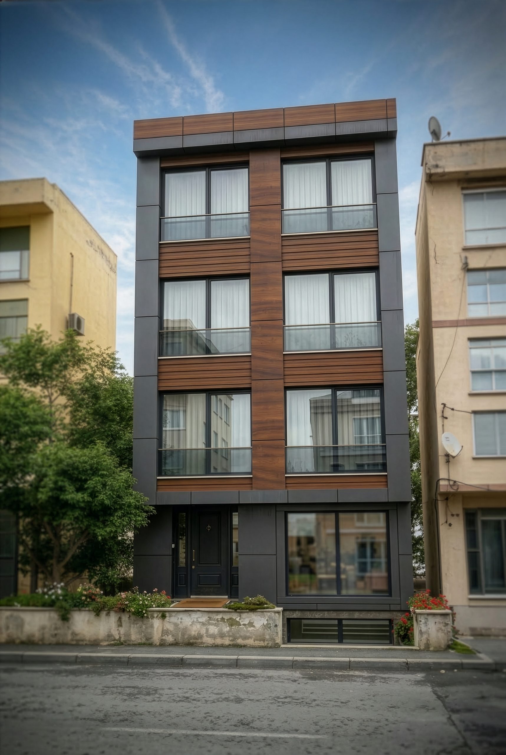 Firefly_vignet effekti ekle cevresindeki binaları hafif blur effekti ekle 414980