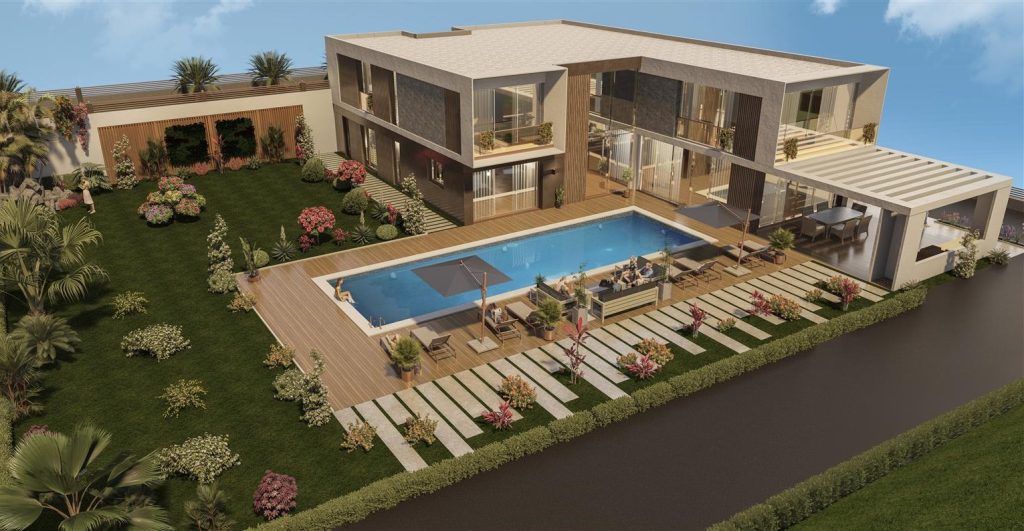 Büyükçekmece Villa Projesi — Proje görseli görselleştirmesi